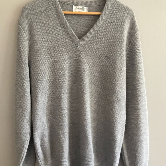 dior v neck sweater
